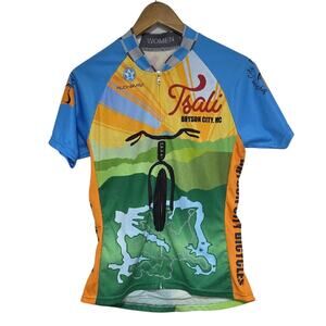 Alchemist Womem Lg Tsali's Bike Shop Bryson City NC Full Zipper Cycling Jersey